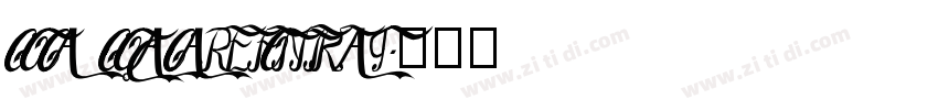COCA COLACAREFONTKAI字体转换